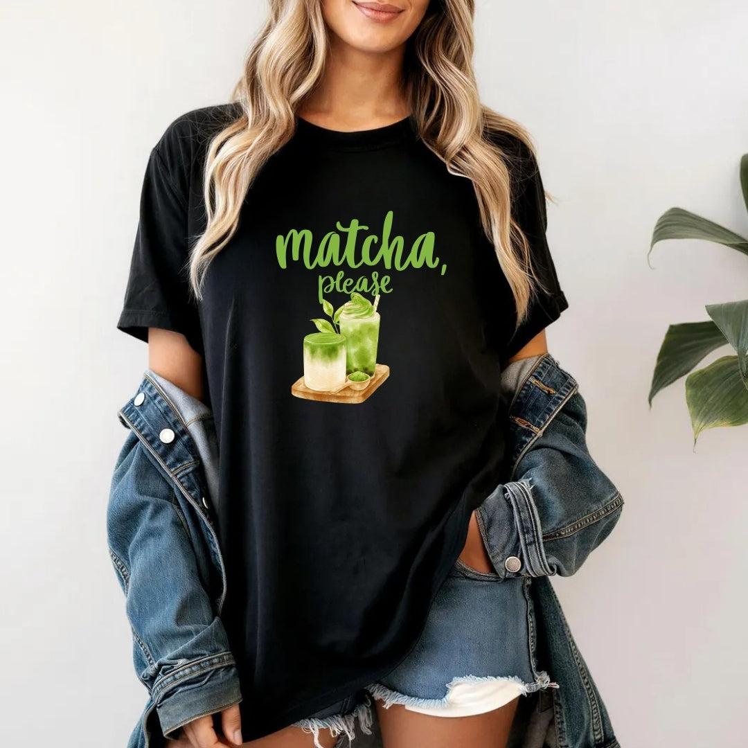 Tricou Oversized BUMBAC 100% Matcha 2